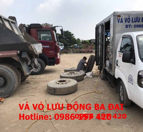 Vá vỏ lưu động tại Củ Chi