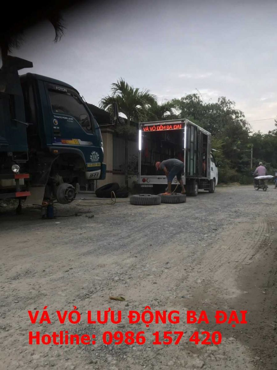 Vá vỏ xe hơi gần đây