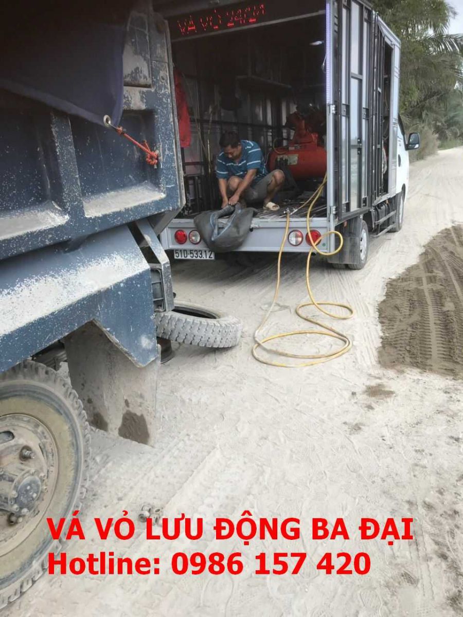 Vá vỏ xe hơi lưu động