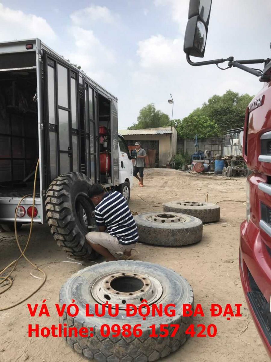 Vá vỏ xe tải