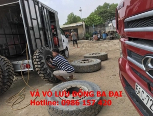 Dịch vụ vá vỏ xe tải chuyên nghiệp, chất lượng, nhanh chóng